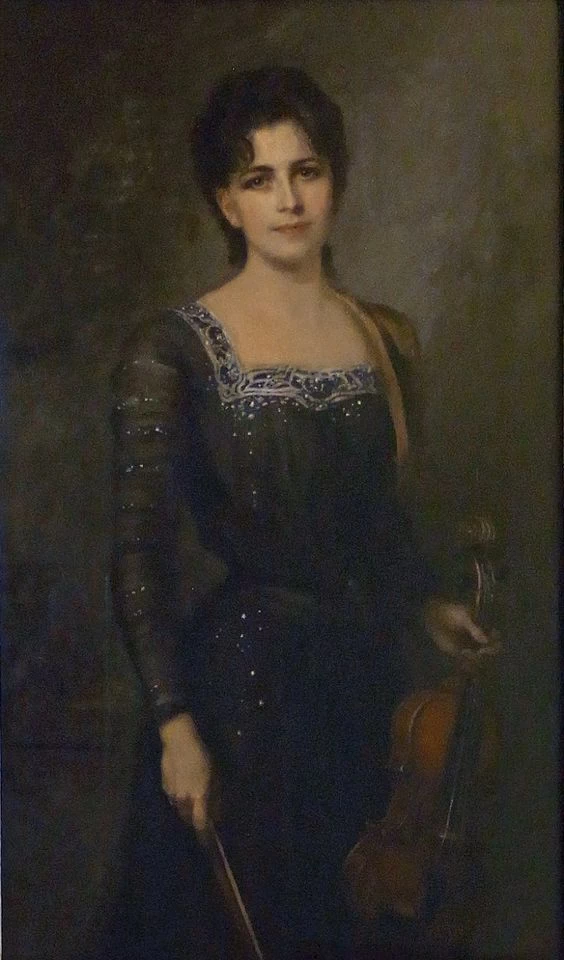 Ritratto di signora con violino